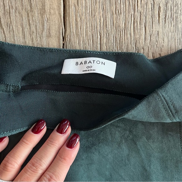 Babaton Green Skirt - Picture 2 of 6